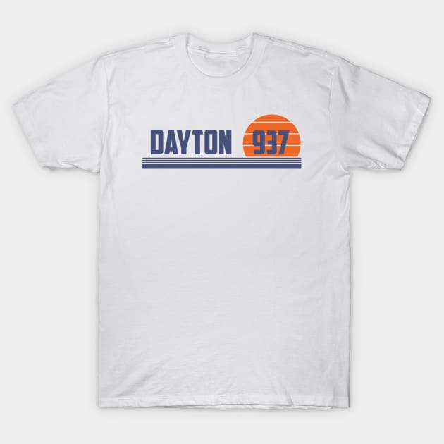 937 Dayton Ohio Area Code T-Shirt by Eureka Shirts